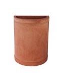 Smooth-Walled Impruneta Terracotta Vase